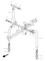 flexible de frein avant