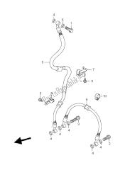 flexible de frein avant (gsr600-u)