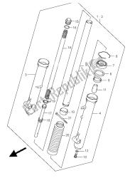 ammortizzatore anteriore (sw)