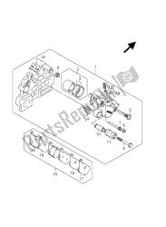 pinza posteriore (gsr750a e24)