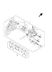 pinza trasera (gsr750a e24)