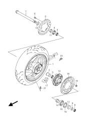 ruota posteriore (gsr750ue e21)