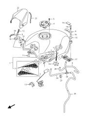 réservoir de carburant (gw250z)