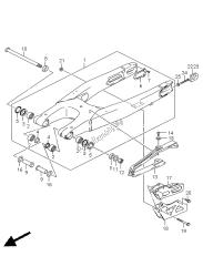 bras oscillant arrière