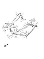 motorkap body cover (gsf650sa)