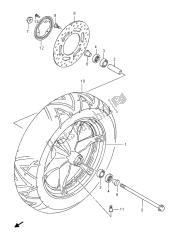 roda dianteira (uh125a e19)