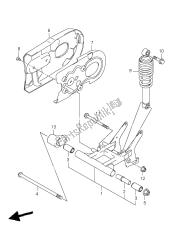 bras oscillant arrière