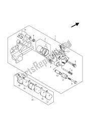 pinza trasera (gsf650ua)