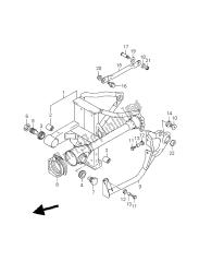 bras oscillant arrière