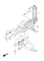 bras de suspension avant