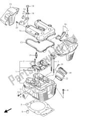 cabeça do cilindro (frente) (vzr1800 e02)