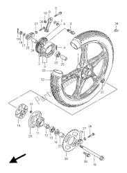 ruota posteriore (gn250e)