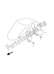garde-boue avant (gsr750a e24)