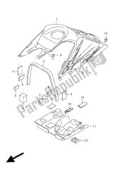 FUEL TANK COVER (LT-Z400)