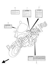 label (DL650 E19)