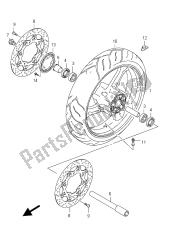 roda dianteira (gsf1250sa e24)