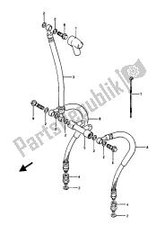 flexible de frein avant