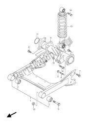 bras oscillant arrière