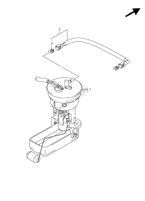 Wszystkie części do Pompa Paliwowa Suzuki LT A 750 XZ Kingquad AXI 4X4 2009