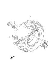 RIGHT REAR WHEEL (LT-A750XZ)