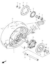 REAR WHEEL (GSX1300RA E02)