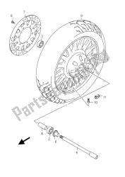 FRONT WHEEL (VL800CUE E19)