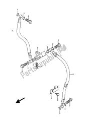 flexible de frein avant