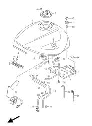 brandstoftank (gsf1250a e24)