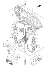 luz de combinación trasera (e38)