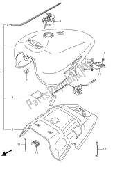 réservoir de carburant (vzr1800bz e19)