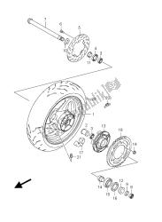 REAR WHEEL (GSR750 E24)