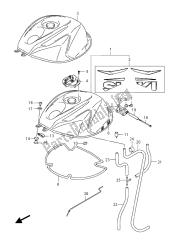 réservoir de carburant (gsx-r600)