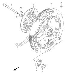 FRONT WHEEL ( NF13A-108261-NF13B-103436)