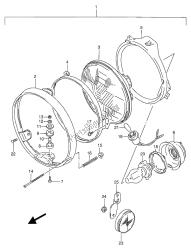 lampe frontale (sauf e1-e2)