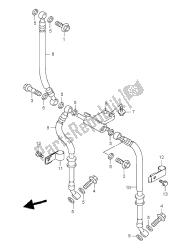 flexible de frein avant