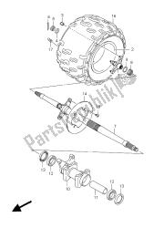 roue arrière droite