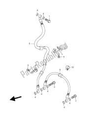 flexible de frein avant (gsr600-u)