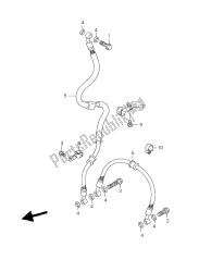 przewód hamulca przedniego (gsr600-u)