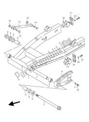 bras oscillant arrière