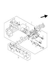 pinza posteriore (gsx650f e21)