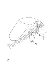 garde-boue avant (gsr750aue)