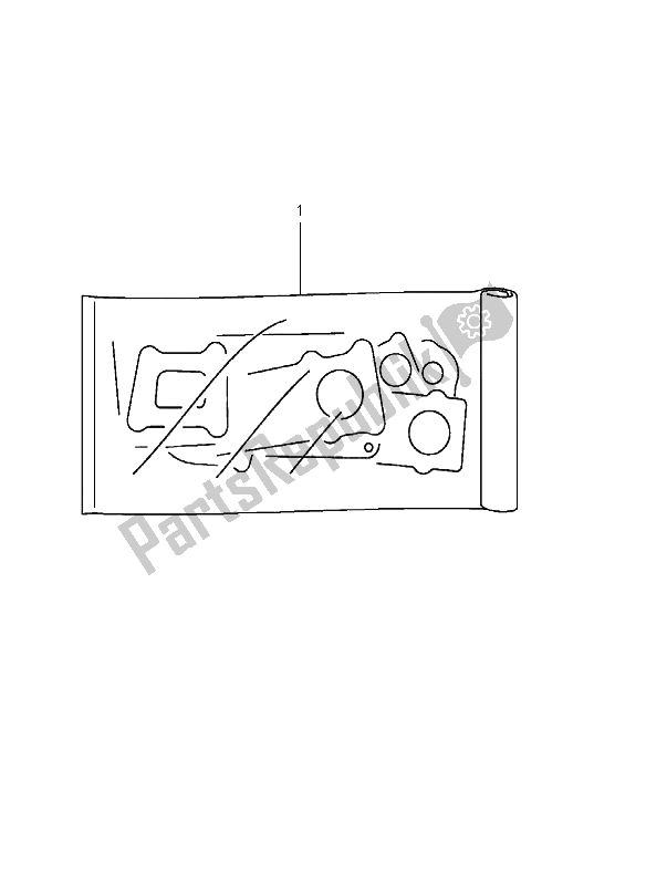 Tutte le parti per il Set Di Guarnizioni del Suzuki GSX 600F 1999