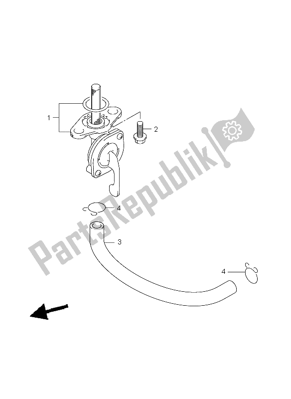 Toutes les pièces pour le Robinet De Carburant du Suzuki RM Z 250 2009