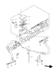 maître-cylindre d'embrayage (gsf1200-a)