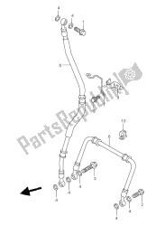 flexible de frein avant