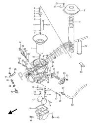 carburador (trasero)