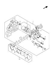 pinza trasera (gsr750aue)