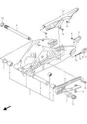 bras oscillant arrière