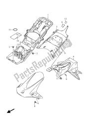 błotnik tylny (gsx-r600u)