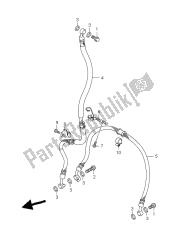 flexible de frein avant (gsf1250s)